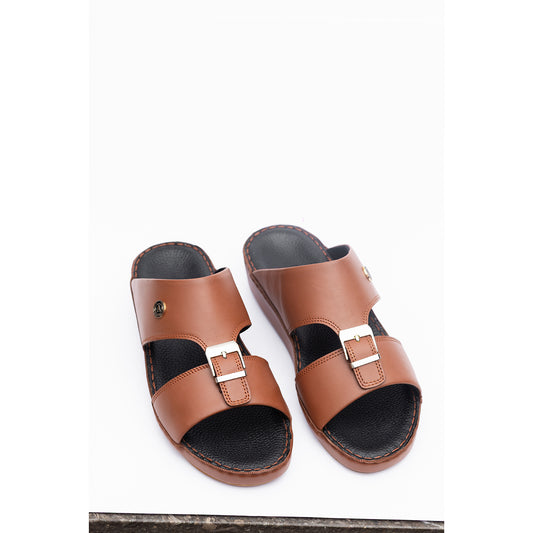 أمـافي كلاسيك ٧٥١ - إبزيم في المنتصف (بيج + أسود)