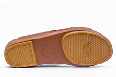 CLASSIC 712 - BUCKLE MATTE FINISH TAN