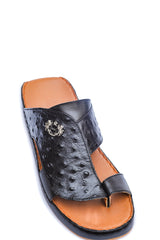 LUXURY 122 - OSTRITCH FINISH BLACK
