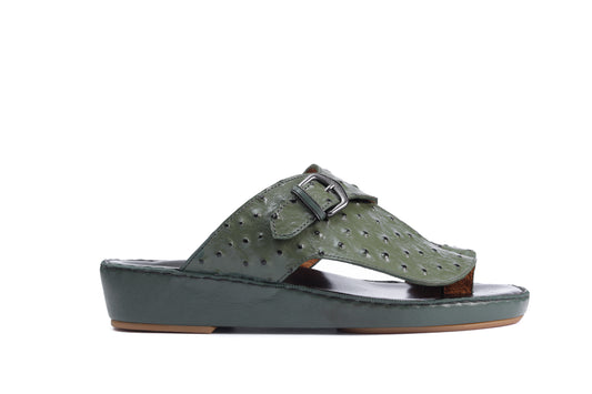 CLASSIC 785 - OSTRITCH FINISH OLIVE GREEN