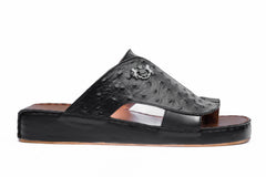 LUXURY 122 - OSTRITCH FINISH BLACK