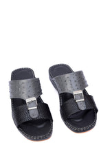 PREMIO 805 - BLACK COBRA GREY OSTRITCH PATTERN