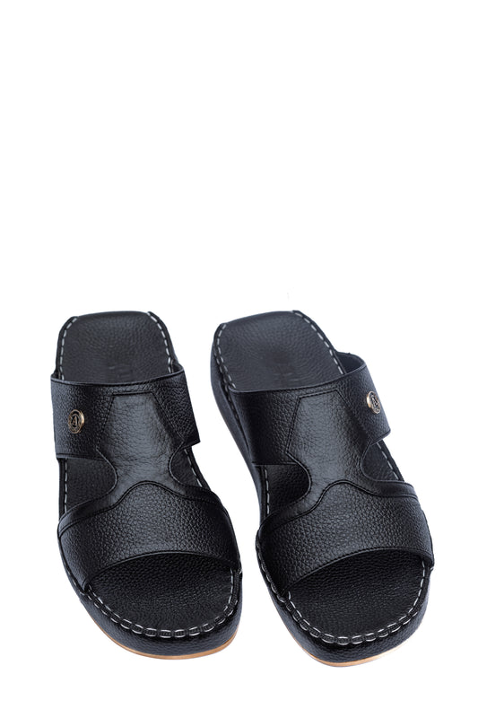 LUXURY 123 - MILLED CROWN BLACK