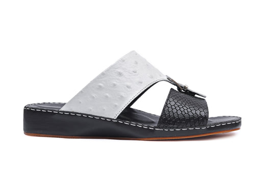 PREMIO 805 A - BLACK COBRA WHITE OSTRITCH PATTERN