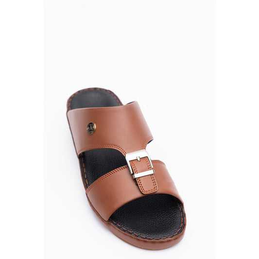 أمـافي كلاسيك ٧٥١ - إبزيم في المنتصف (بيج + أسود)