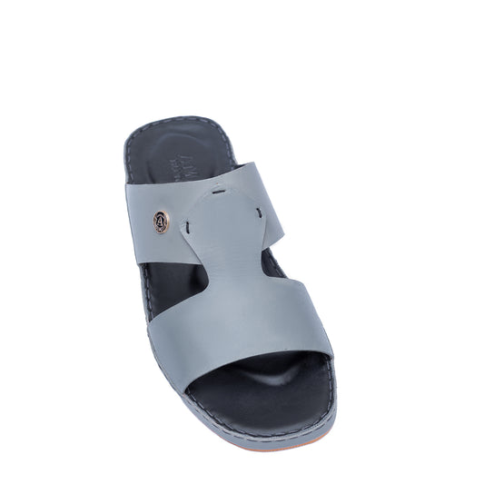 أمـافي بريـميو ٥١٠ - تصميم التاج مع غرزة وسطية (رمادي + أسود)