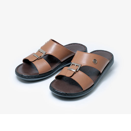 جلد بقرة بني الجمل + جوارب بنية داكنة