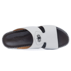 13- Classic 712 - White Crown and Black Ostrich Print