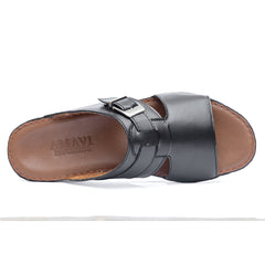 13- Classic 712 - White Crown and Black Ostrich Print