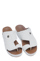 CLASSIC 713 - CROC FINISH WHITE