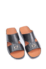 LUXURY 117 - MILLED LEATHER BLACK