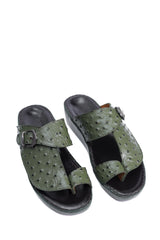 CLASSIC 785 - OSTRITCH FINISH OLIVE GREEN