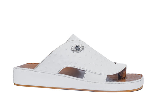 LUXURY 122 - OSTRITCH FINISH WHITE