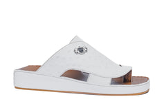 LUXURY 122 - OSTRITCH FINISH WHITE