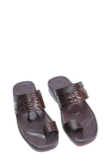 9028- Primo 532 - Black with Crocodile Pattern