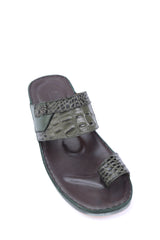 PREMIO 802 A - CROCODILE PATTERN OLIVE GREEN