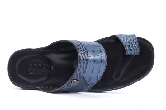 PREMIO 802 A - CROCODILE PATTERN BLUE