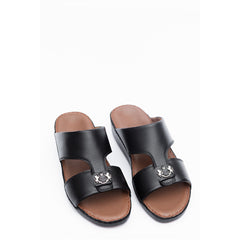 13- Classic 712 - White Crown and Black Ostrich Print