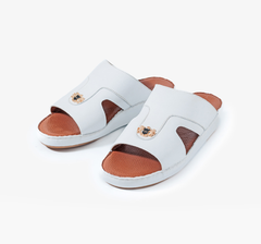 White cow + light brown